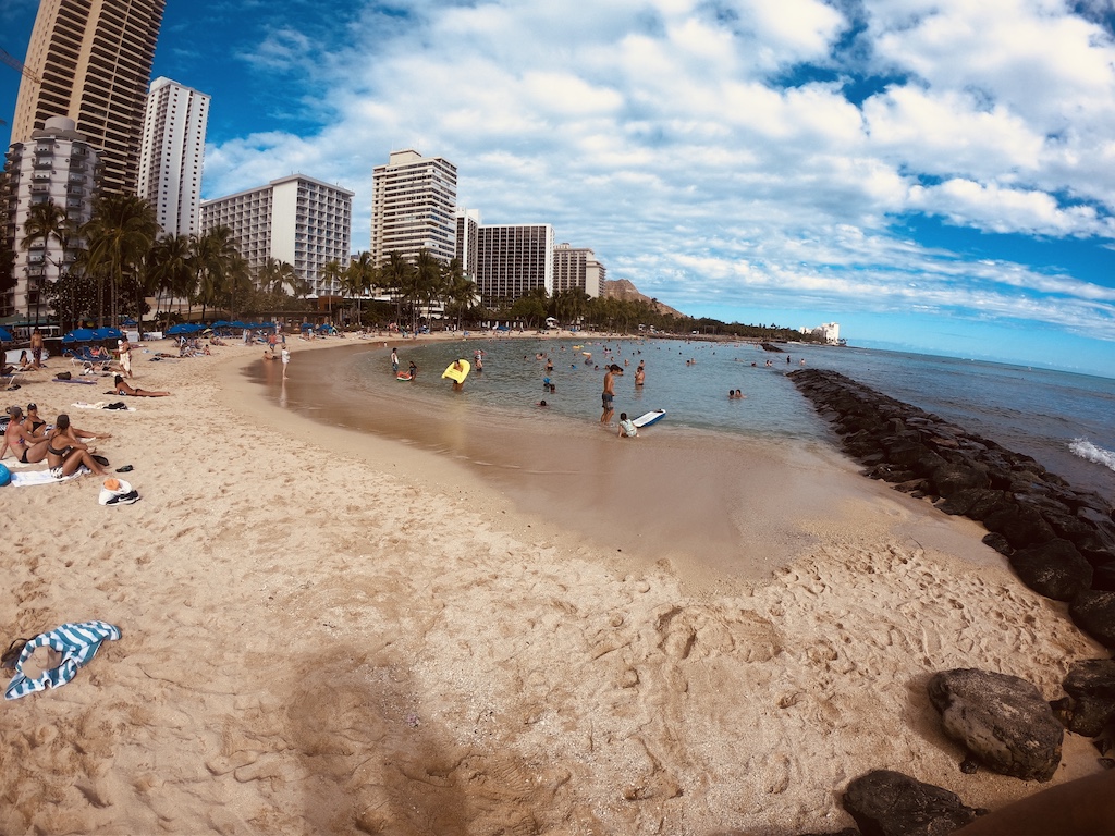 GoPro Hero6 in Hawai Wikiki